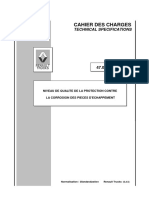 Cahier Des Charges: Technical Specifications