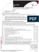 Stormwater Drainage PlanChecklist