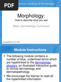 Morphology