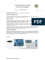 Servomotor y Sensor Ultrasónico