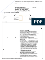 Carburetor - Adjust Idling Adjust Hot Start Device Check Float Level Checking Axial Play of Float - KTM 400 Owner's Handbook Manual