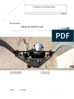 Procedimiento Escalas Portátiles PDF