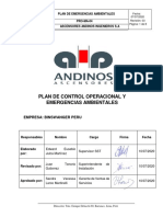 Plan de Control Operacional y Emergencia Ambiental