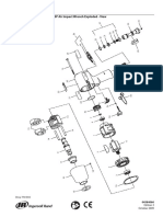 2141P, 2141PSP and 2151P1SP Air Impact Wrench Exploded - View