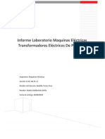 Informe Maquinas Electricas.