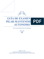 Guía de Examen TPM Pilar Mantenimiento Autonomo AMSE