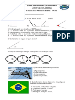 Exercicio de Matematica 6 Ano 4 Bimestre