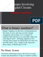 Concepts Involving Digital Circuits Binary Numbers Report