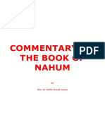 Commentary On The Book of Nahum