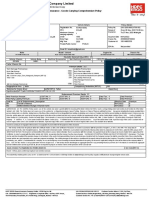 Endorsement HDFC Format Motor