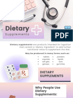 Dietary Supplements