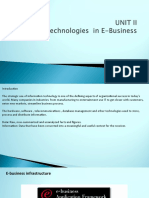 UNIT 2 Technologies in E-Business