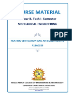 Heating Ventilation and Air Conditioning