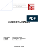 Derecho Al Trabajo