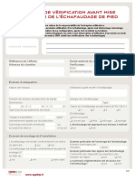 Fiche Pratique Je Verifie L Echafaudage de Pied Avant Mise en Service