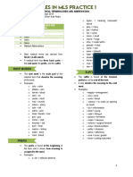 Medical Terminologies Reviewer