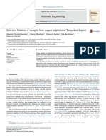 Selective Flotation of Enargite From Copper Sulphides in Tampakan Deposit