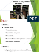 Clase 1. Ecologia Alimenticio de Primates EPL