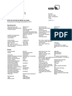 TOH Circulation Pump Datasheet