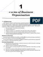 Types of Business Organisation