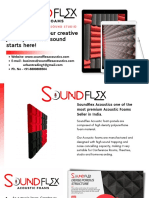 Soundflex Acoustics Brochure