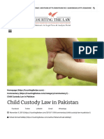 Child Custody Law in Pakistan - Courting The Law.p