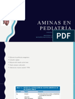 Aminas y Vasopresores en Pediatría