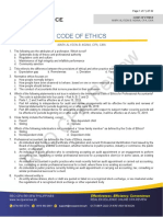 Code of Ethics