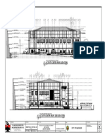 Activity Center Rear Elevation: Esj and Sons Construction and Construction Supply, Inc