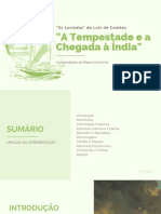 A Tempestade e A Chegada À Índia