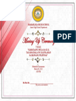 Movingup Ceremony Invitation