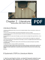 Chapter 2 Literature Review