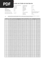 Simulador de Crédito de Auto Banorte