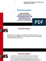 Bioinformatics