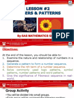 Prelim - Lesson 2 - Numbers Patterns