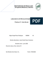 Laboratorio de Microcontroladores: Universidad Autónoma de Nuevo León