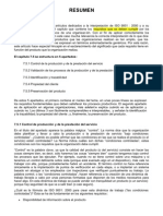 7.5.1 Control de La Producción y de La Prestación Del Servicio