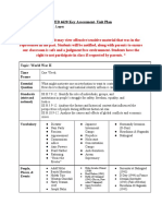 Key Assessment 2 - Unit Plan