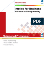 MABA4 MathematicalProgramming