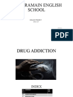 Drug Addiction Cbse 12th Project