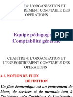 Chapitre 4 - Organisation Et Enregistrement Comptable Des Operations - PPTX Final-1-1-1