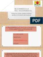 Introdução A Psicanálise 05-Transferência e Contra Transferência