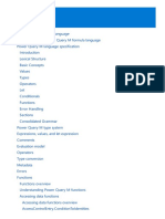 M Language, Power Query, Microsoft