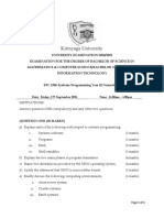 SPC 2306 Systems Programming Year III Semester II