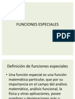 Funciones Especiales