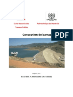 Conception de Barrages PDF