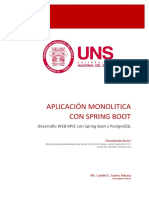 Manual Aplicación Monolítica MVC Con Spring Boot Parte 1 v2