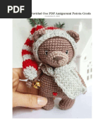 Juguetes de Navidad Oso PDF Amigurumi Patron Gratis