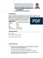 CV - Robles Reyes Jainer Germany