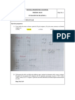 KEVIN CEVALLOS GR17Unidad 1 - Fórmula Empírica y Fórmula Molecular - Ejercicios de Aplicación